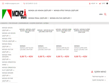 Tablet Screenshot of monzasports.com